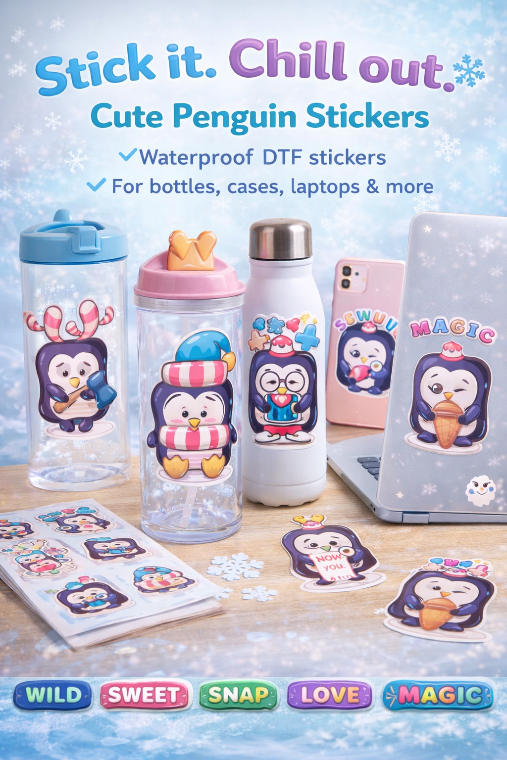 Custom UV DTF Stickers – Peel & Stick for Hard Surfaces