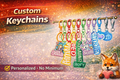 Custom Acrylic Keychains – Personalized Name & Design Keychains
