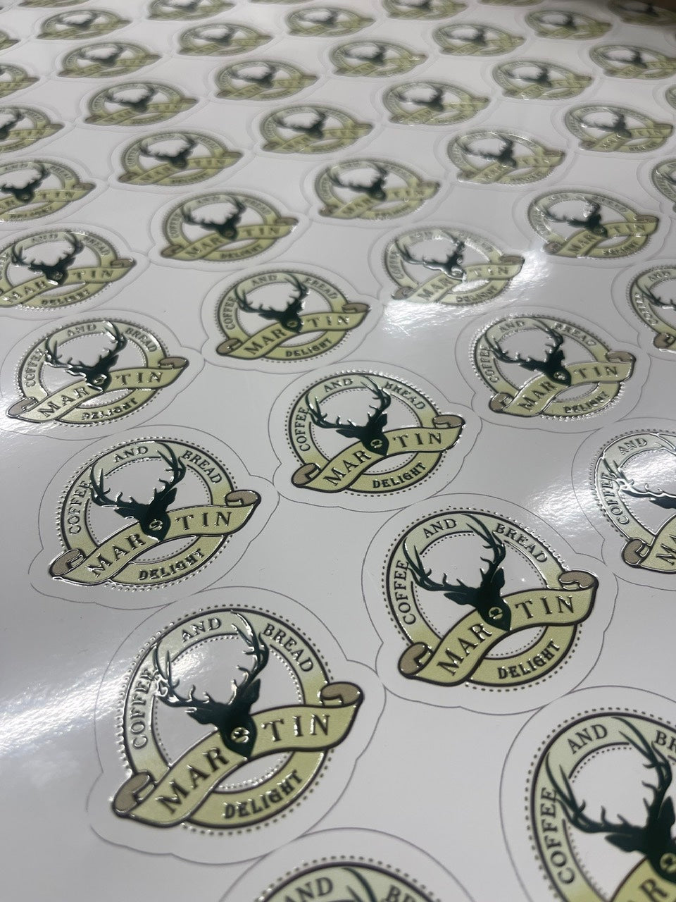 Custom UV Stickers for Cups & Packaging