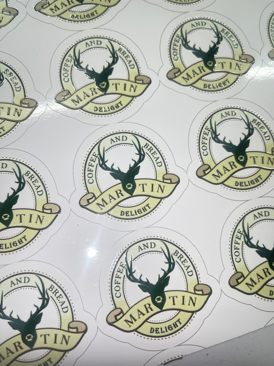Custom UV Stickers for Cups & Packaging
